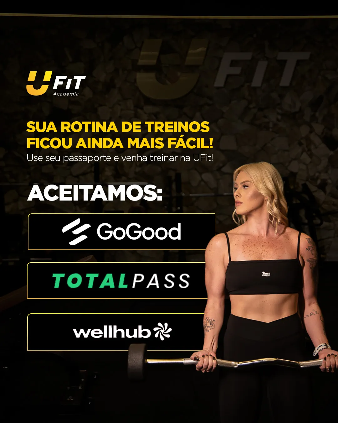 Post de UFit Jardim Atlântico